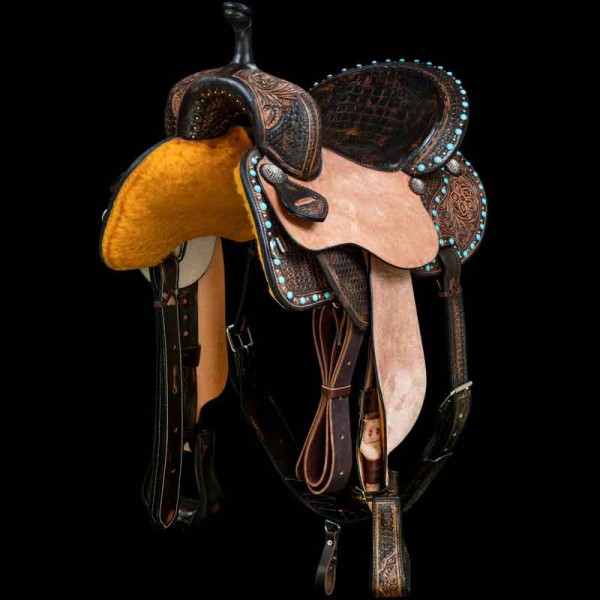 Flying Colors Western Saddle